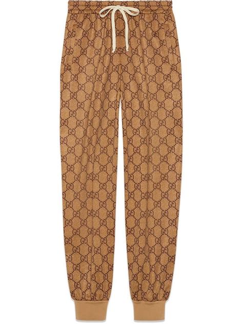 abbigliamento gucci jogging|farfetch gucci joggers.